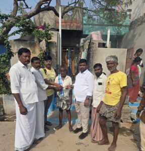 ఎన్టీఆర్ భరోసా పెన్షన్ల పంపిణీ” కార్యక్రమం లో పాలొగొన్న రాష్ట్ర కురుబ కార్పొరేషన్ డైరెక్టర్ కె. రామకృష్ణ