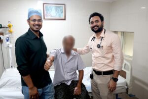 65 ఏళ్ల వ్యక్తికి కిమ్స్ సీతమ్మధారలో పునర్జన్మ శస్త్రచికిత్స లేకుండా రక్తనాళంలో స్టెంట్