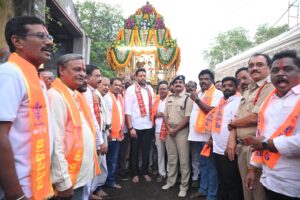 శ్రీ రామాలయ శతాధిక బ్రహ్మోత్సవాల్లో పాల్గొన్న మంత్రి టీజీ భరత్ గుప్తా